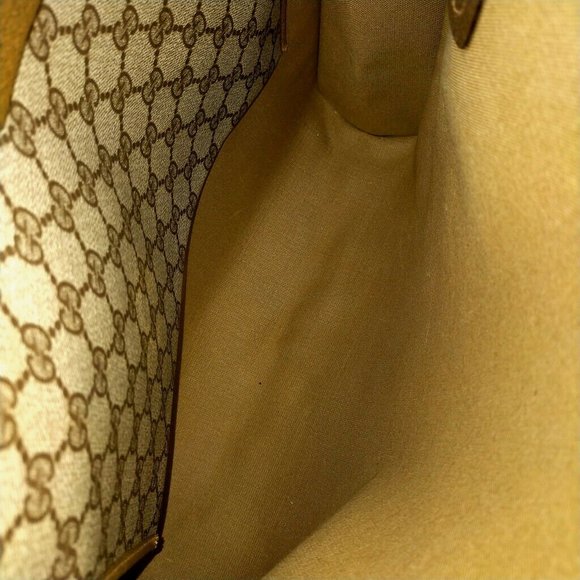 Auth Gucci Tote Bag Pvc Brown #26962G22 - Picture 8 of 9